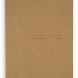 Herman de Vries (1931), argumentstellen, 2003.