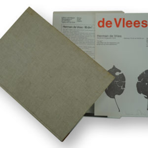 Herman de Vries (1931), Artist’s Publication: - 16 dm² - and Exhibition Catalog: "16 dm² - an essay“ „het effekt van de hagelstorm van einde juli op onze appelboom“, 1979.