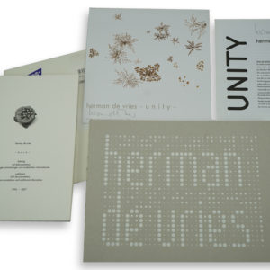 Herman de Vries (1931), 2 Publications of Kröller-Müller Museums, Otterlo, 2007 and 2015.