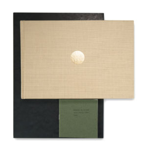 Herman de Vries (1931), 3 Artist’s Books: in memory of the scottish forests, die wiese | the meadow, – poa annua 10x –, 1996-2014.