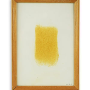 Herman de Vries, (1931), from the oldest living tradition in art, 1988.