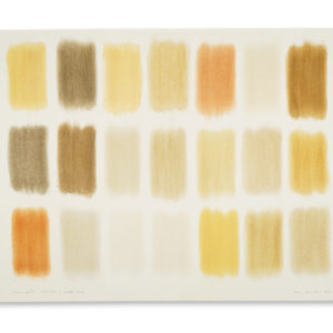 Herman de Vries, (1931), from earth: columbia & costa rica, 1992.