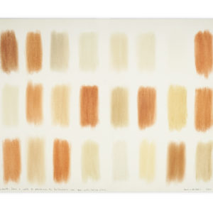 Herman de Vries, (1931), from earth: from a walk fr. eschenau to bullenheim. mai 1990. with rainer plies., 1990.