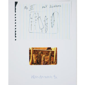 Martin Kippenberger (1953-1997), Untitled (No VI, mit Kakteen (with cactuses)), 1992.