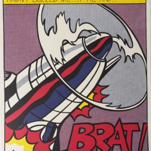 Roy Lichtenstein (1923 - 1997), As I opened Fire, 1964.