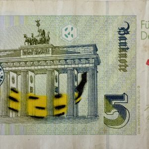 Thomas Baumgärtel (1960), 5 DM Banane, 2020.